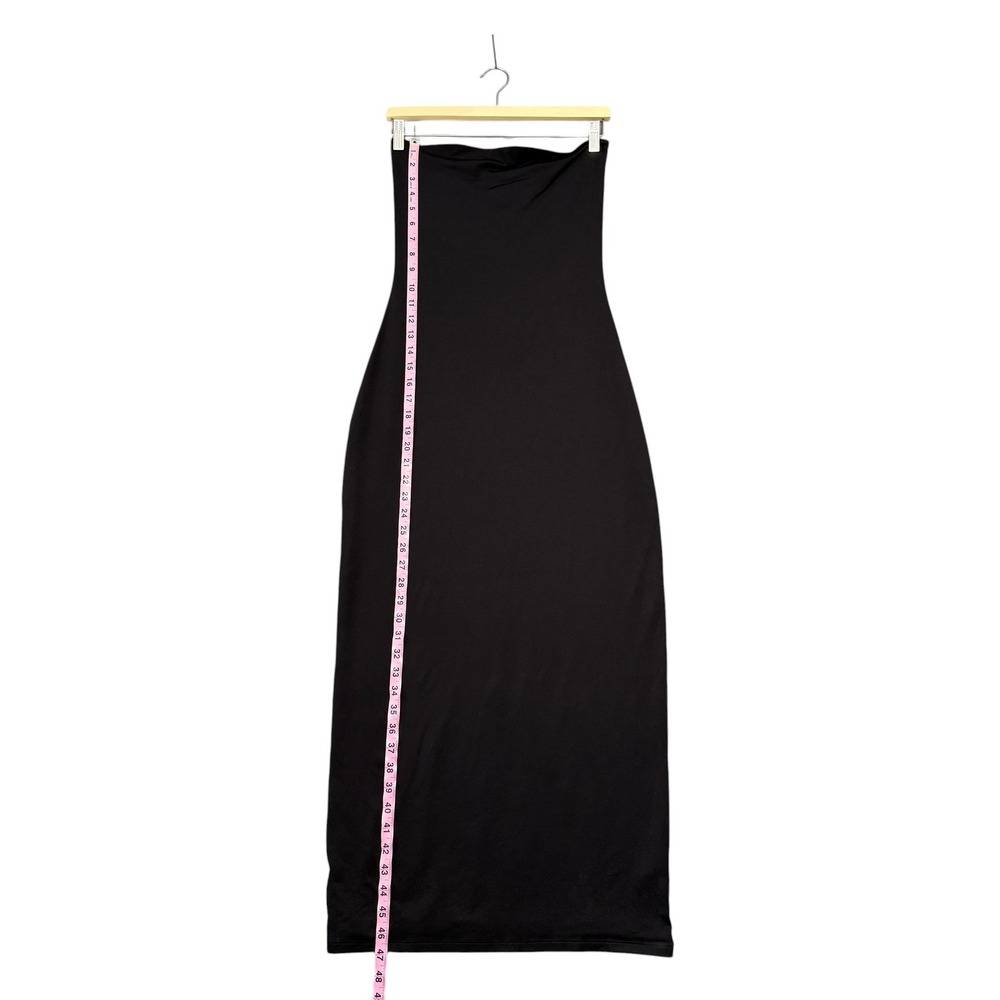 Aritzia | Babaton | Original Contour Enrapture Maxi Tube Dress Black Size L - Picture 14 of 15